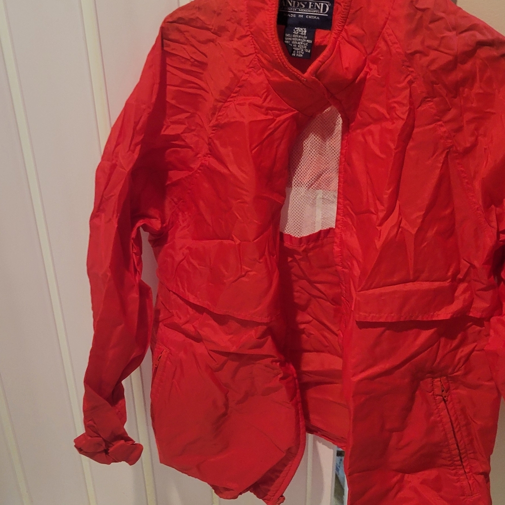 Lands' End Vibrant Red Men's Jacket
